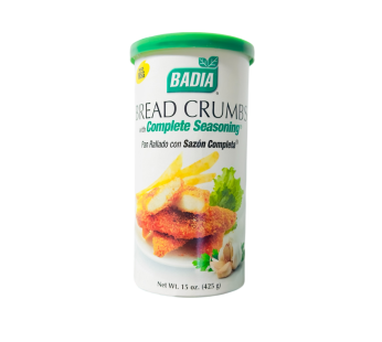 Pan Rallado con Sazón completo Badia 425g