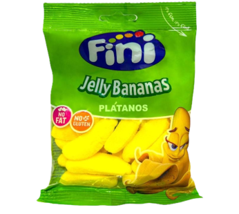 Gomitas sabor bananas 80g
