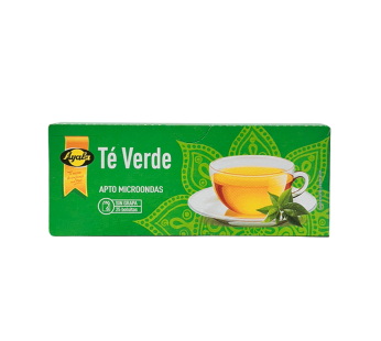 Té verde 25 bolsitas