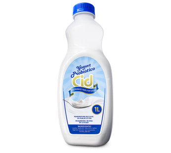 Yogurt Probiótico Natural 1 Lt