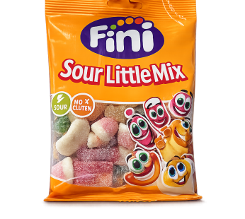 Gomitas sabores mixto agridulce 80 g