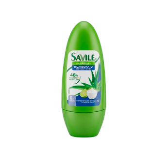 Desodorante Savile de Sábila con Bircabonato y limón 45 ml