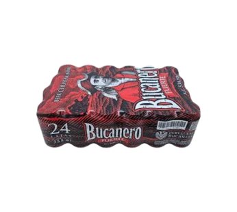 Caja de cerveza bucanero 24 u