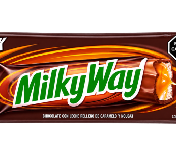Milk Way Chocolate con leche relleno de caramelo y nougat (8 u )