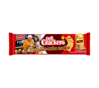 Galletas salada crackers( 7 paquetes)