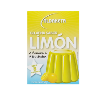 Gelatina de Limón Aldaketa (8 porciones)