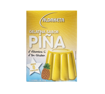Gelatina de Piña Aldaketa (8 porciones)